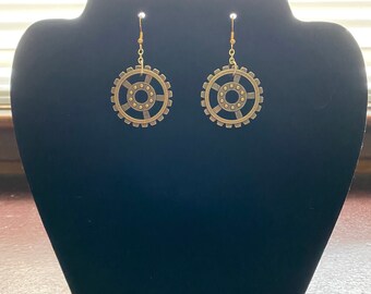 Cog Earrings