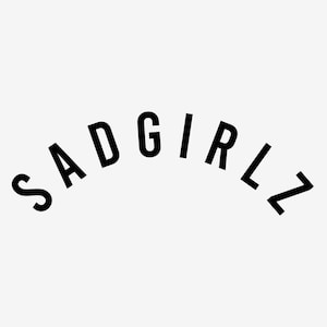 Sadgirlz JDM Vinyl Decal