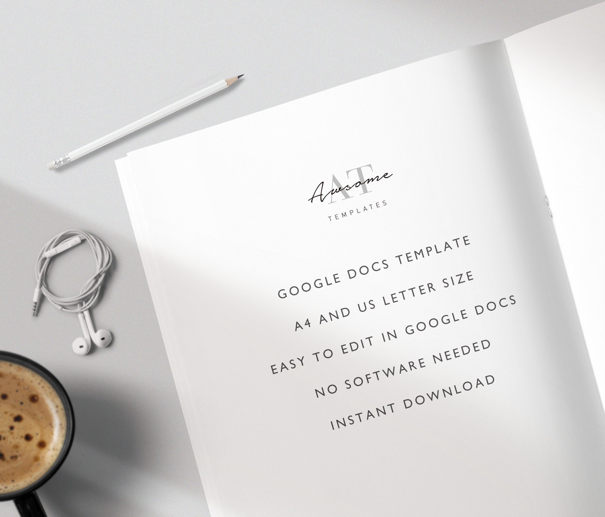 Printable Invoice Template - Business Invoice, Editable Invoice, Modern ...