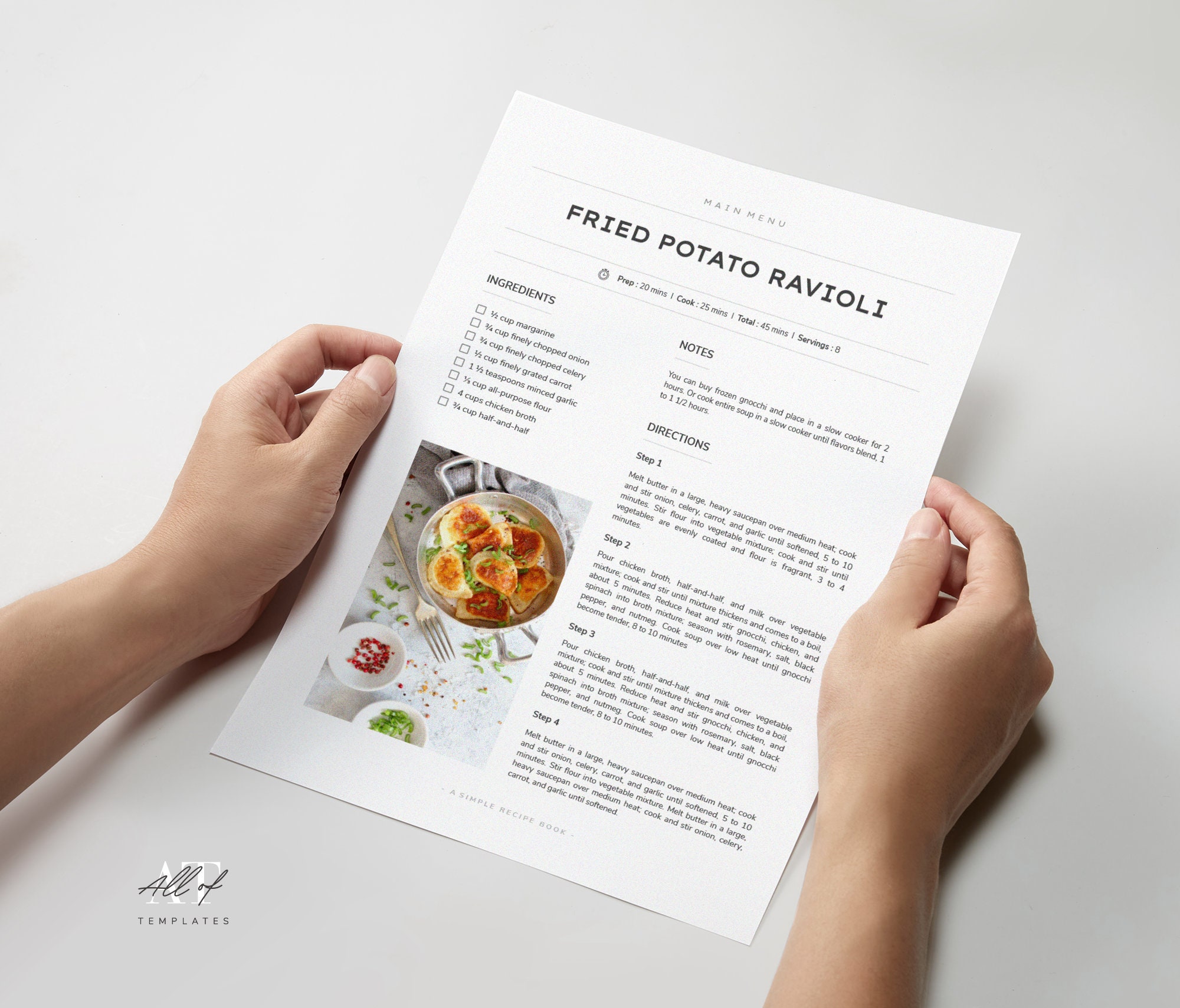 Top 8 Free Cookbook Templates - Word, Google Docs, InDesign to Make Your  Own Recipe Book Online - FlipHTML5