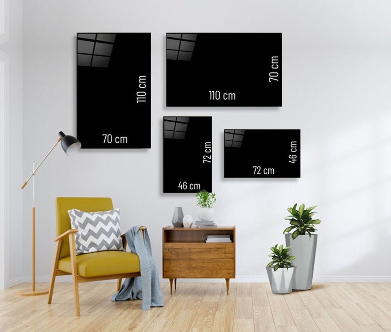 Glass printing wall art Wall Decor Woman Modern