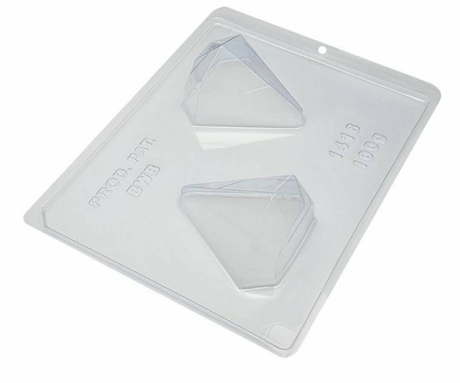 Diamond Chocolate Mold BWB 3 Piece Mold 3 Part Mold Etsy