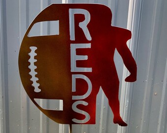 Personalized Custom Football Sign / Plaque With Player Name - Etsy
