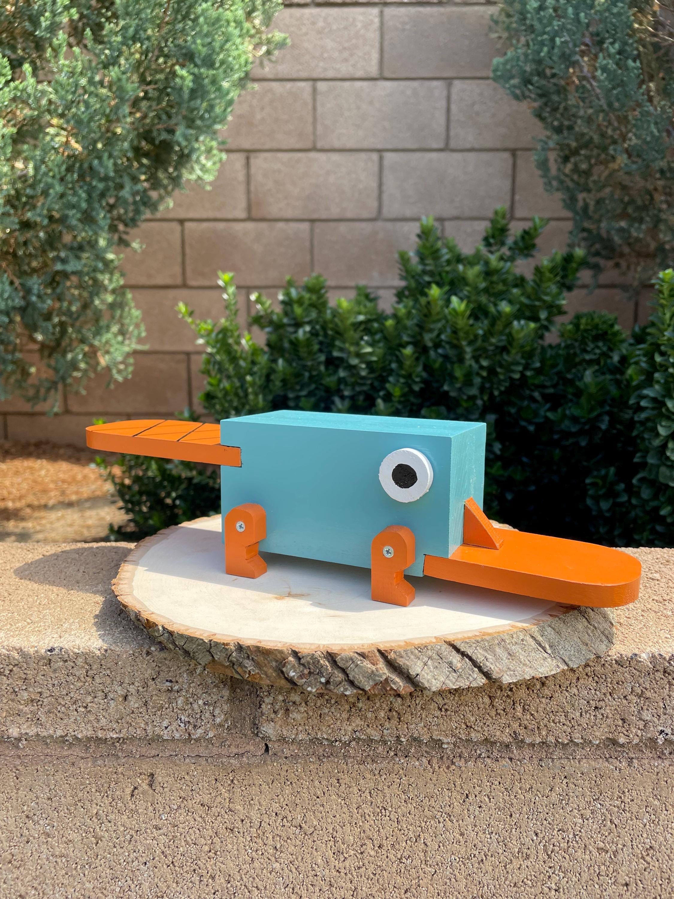 Perry the Platypus Perry the Inaction Figure - Etsy