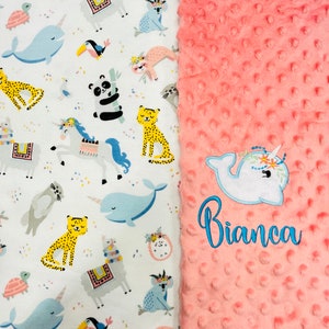 Narwhal baby cheap bedding