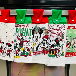 Disney Mickey & Minnie Mouse Christmas Pie Eye 2pk Kitchen Hand Dish Towels