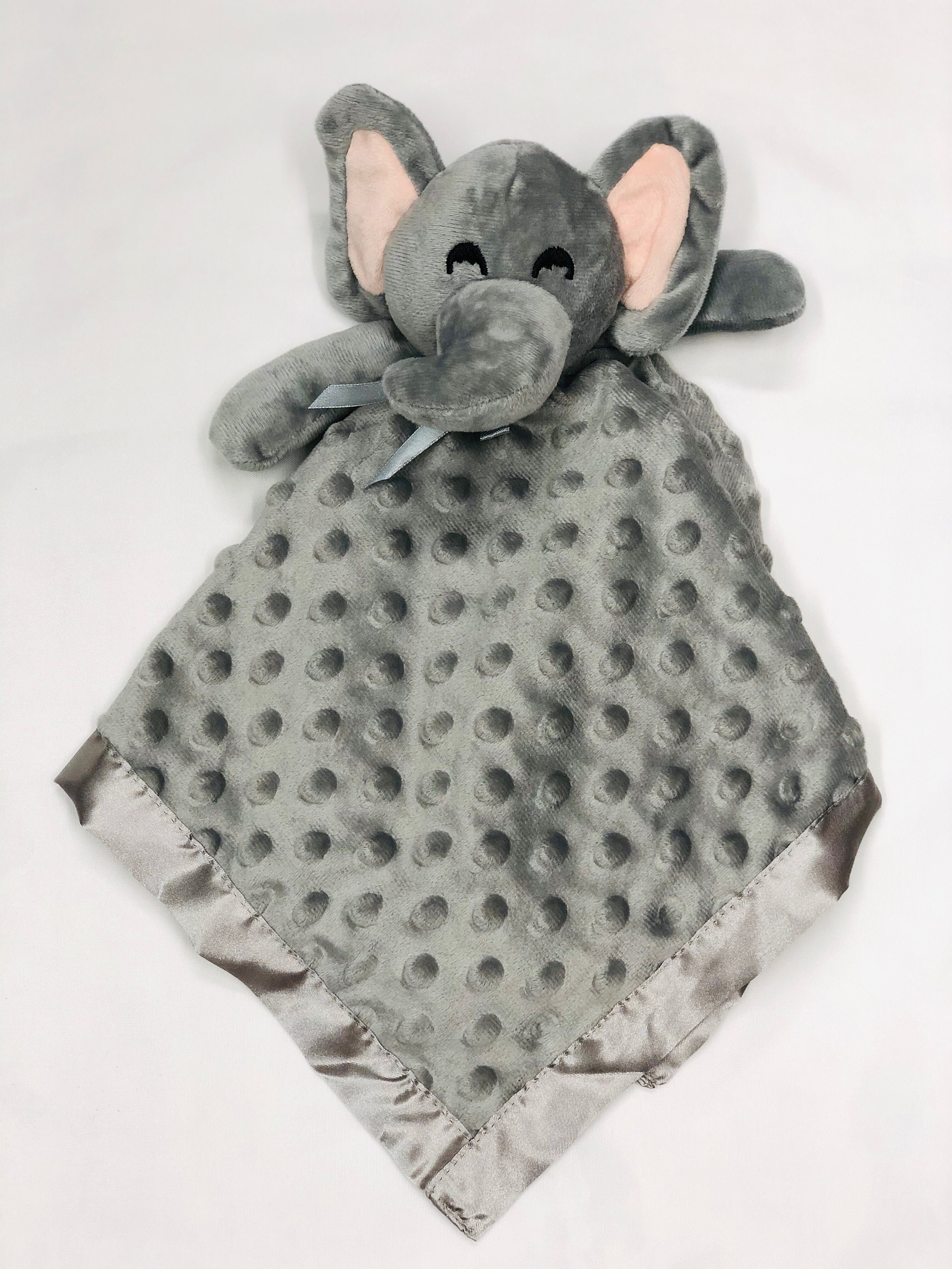 Personalized animal blanket Embroidered lovey personalized Etsy