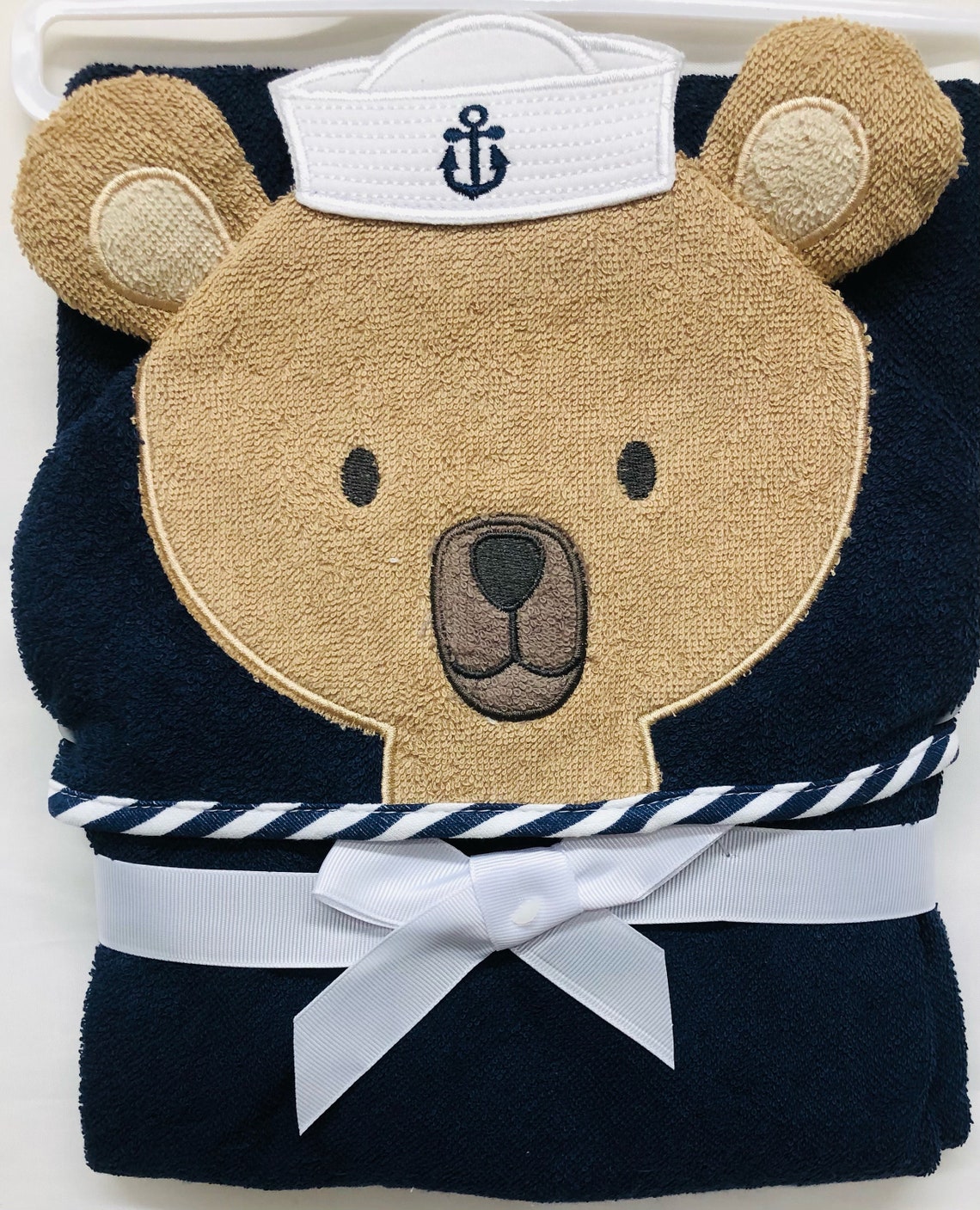 Personalized Hooded Baby Boy Bath Towels Hooded Bath Towels Etsy