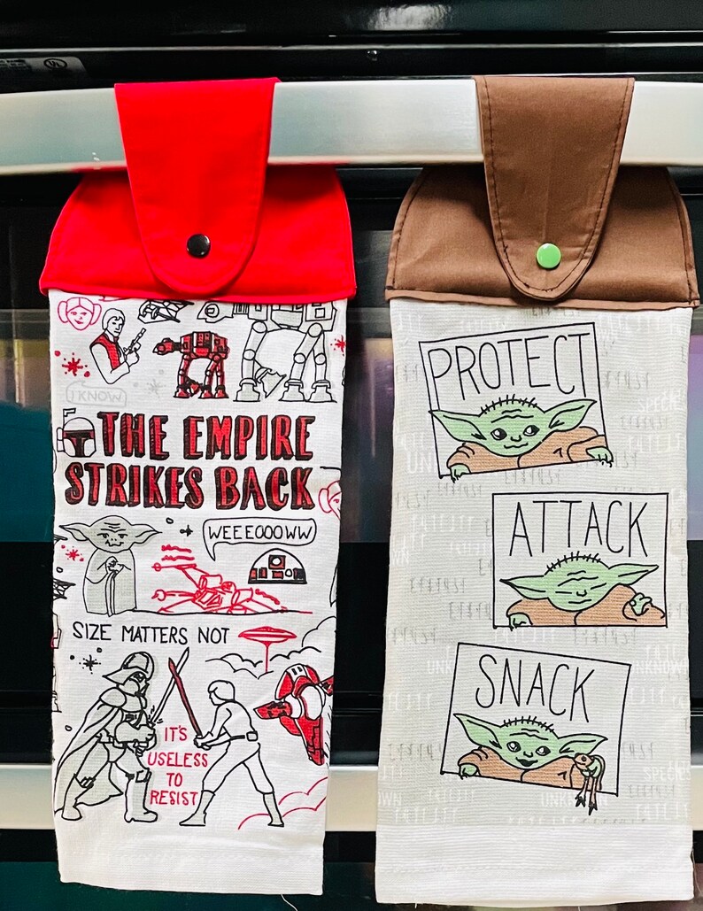 Star Wars Kitchen Hanging Towels/kitchen Towel/star Wars Towels/ Funny