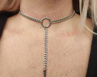 Amazon.com: Unicorn Pink and Black Choker Necklace for Women