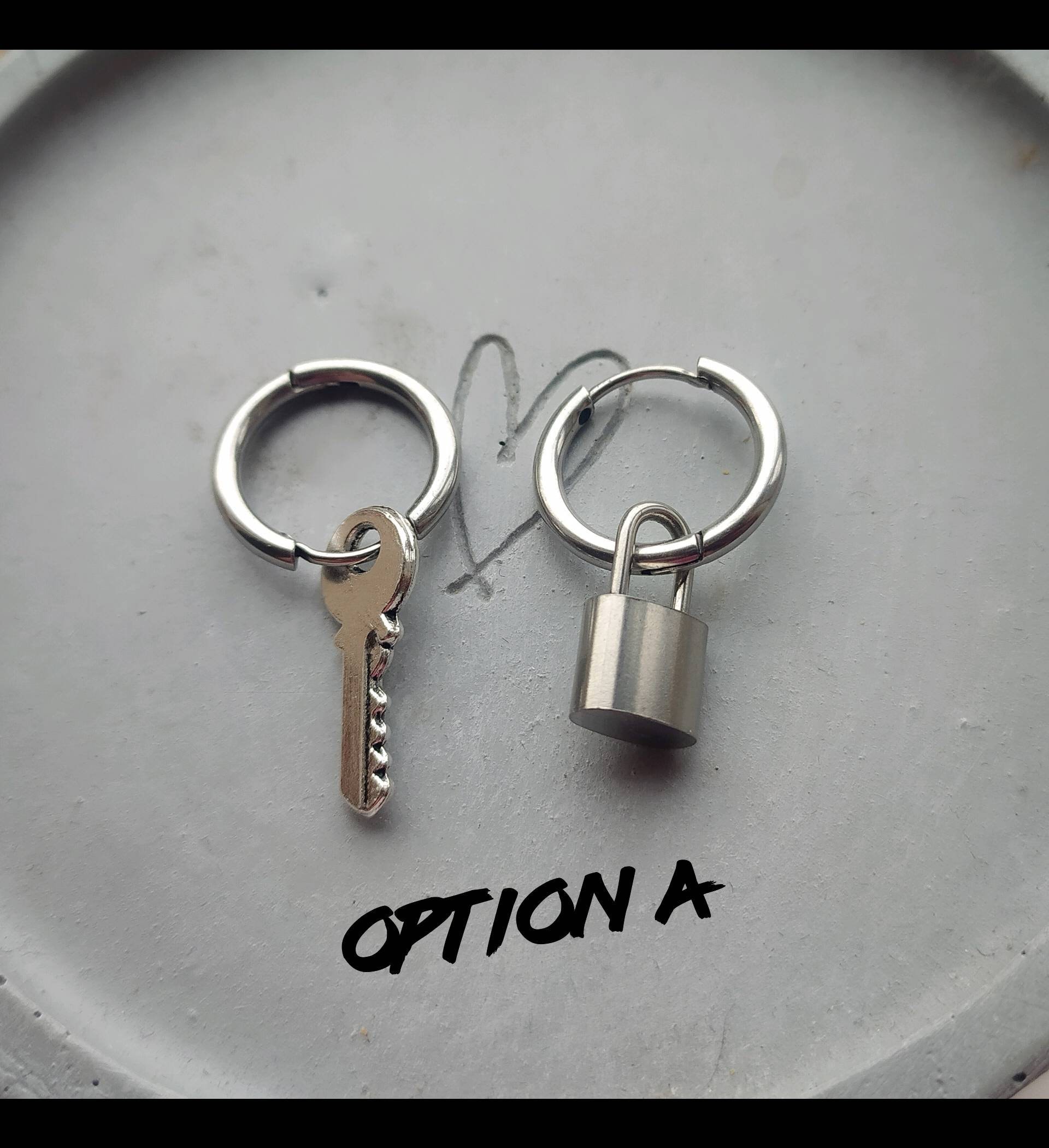 Lock & key earrings - Balmain - Men | Luisaviaroma