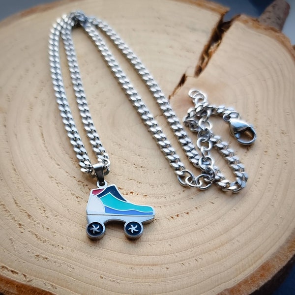 Roller Skate Pendant Etsy