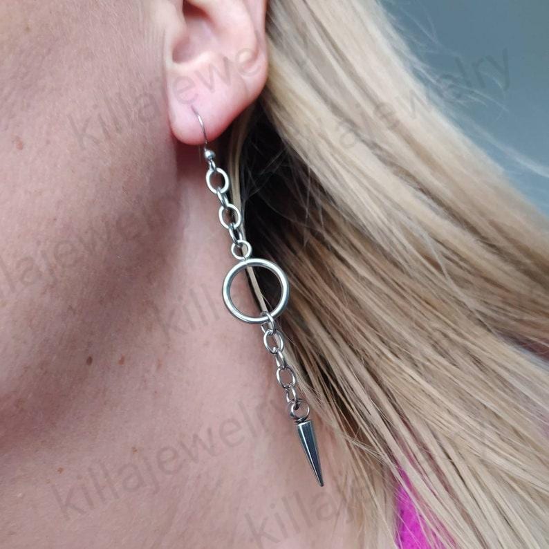 ☆人気☆【Numbering】☆SINGLE CHAIN UNIT EARRING.S #251☆ ☆人気☆【Numbering】☆SINGLE CHAIN UNIT EARRING.S #251☆