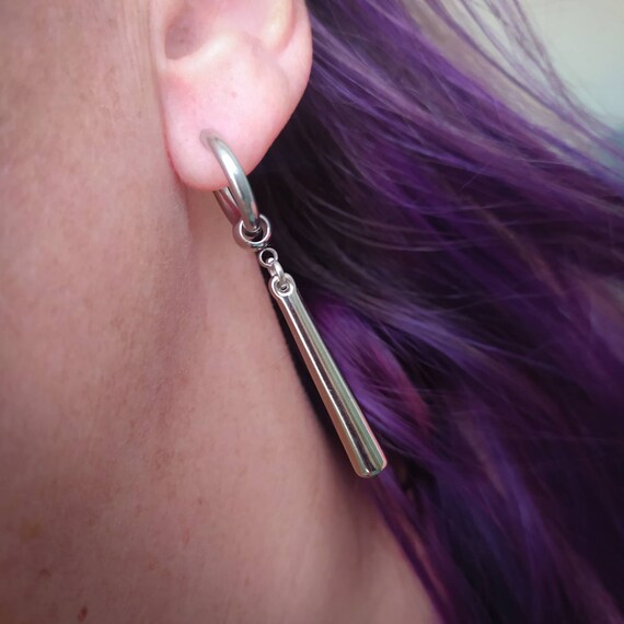 Ball and hotsell cone earrings