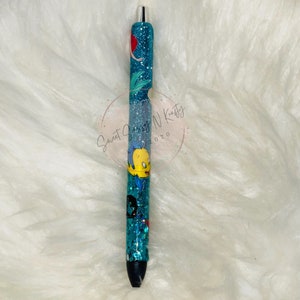 Mermaid Pen | Mermaid Glitter Pen| Glitter Pen
