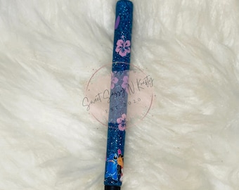 S tich Glitter Pen | Glitter Pen| Stitch Pen| s t i c h pen| sti ch