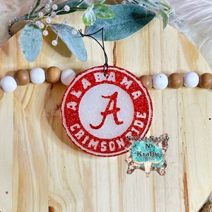 Alabama Freshie| circle Alabama freshie| Glitter Alabama freshie| cute Alabama freshie| glitter freshie| freshie