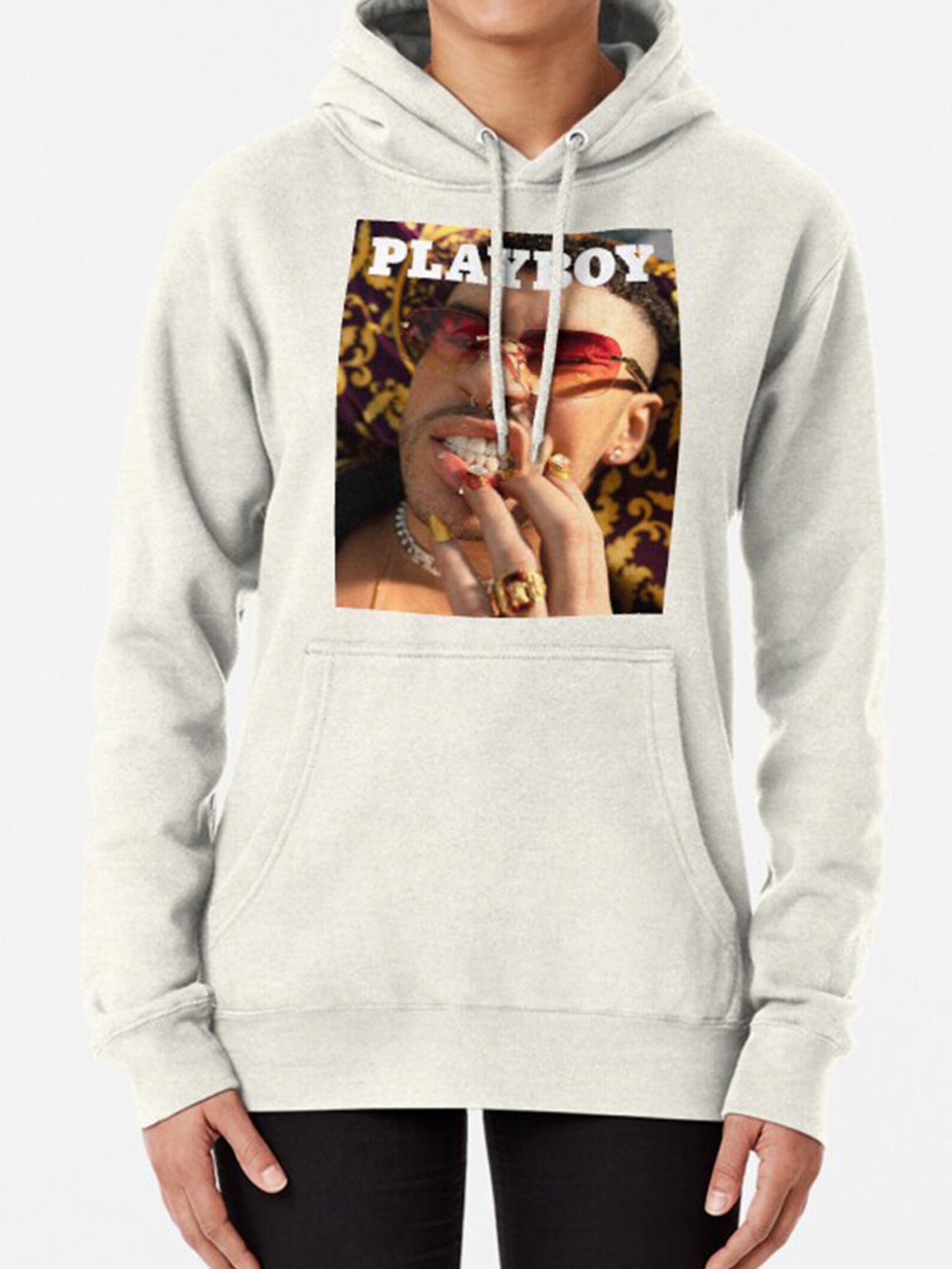 Bad Bunny Playboy Unisex Hoodie Bad Bunny S M XL 2XL | Etsy