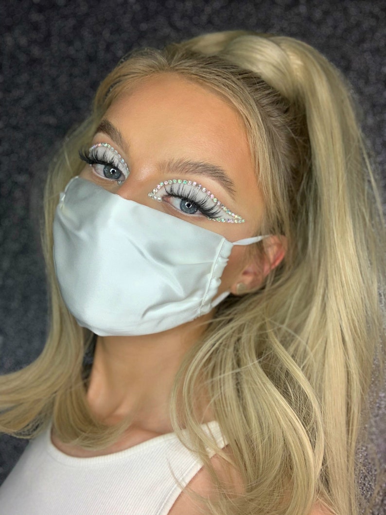 100 Mulberry Silk Face Mask Breathable Acne Prevention Etsy UK