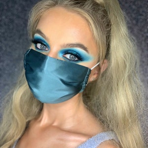 Kids 100% Mulberry Silk Face Masks Breathable, Lightweight, Acne Prevention, Adjustable, Anti-Dust, Reusable, Washable Silk Masks image 10