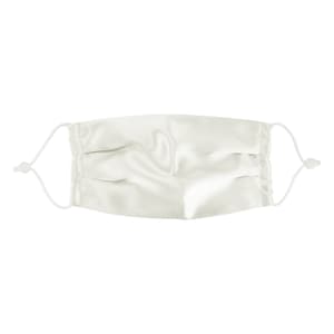 100% Mulberry Silk Face Mask (Ivory / Cream)