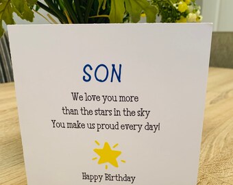 Proud Of You Son Etsy