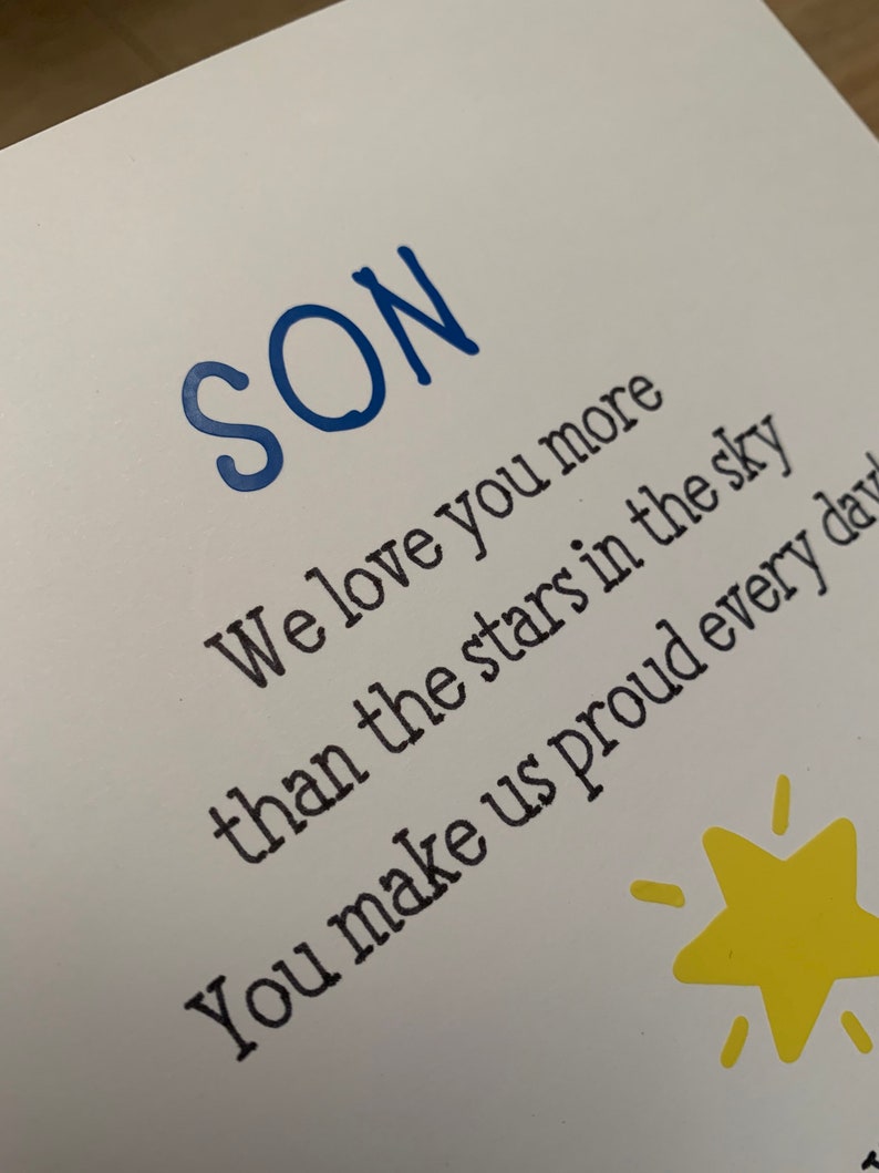Christmas Cards For Son, Stocking Stuffers For Teen Boys - View #4