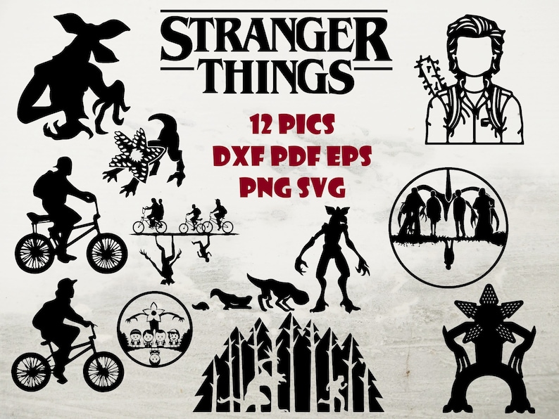 Stranger thing svg stranger thing svg shirtfriends dont lie | Etsy