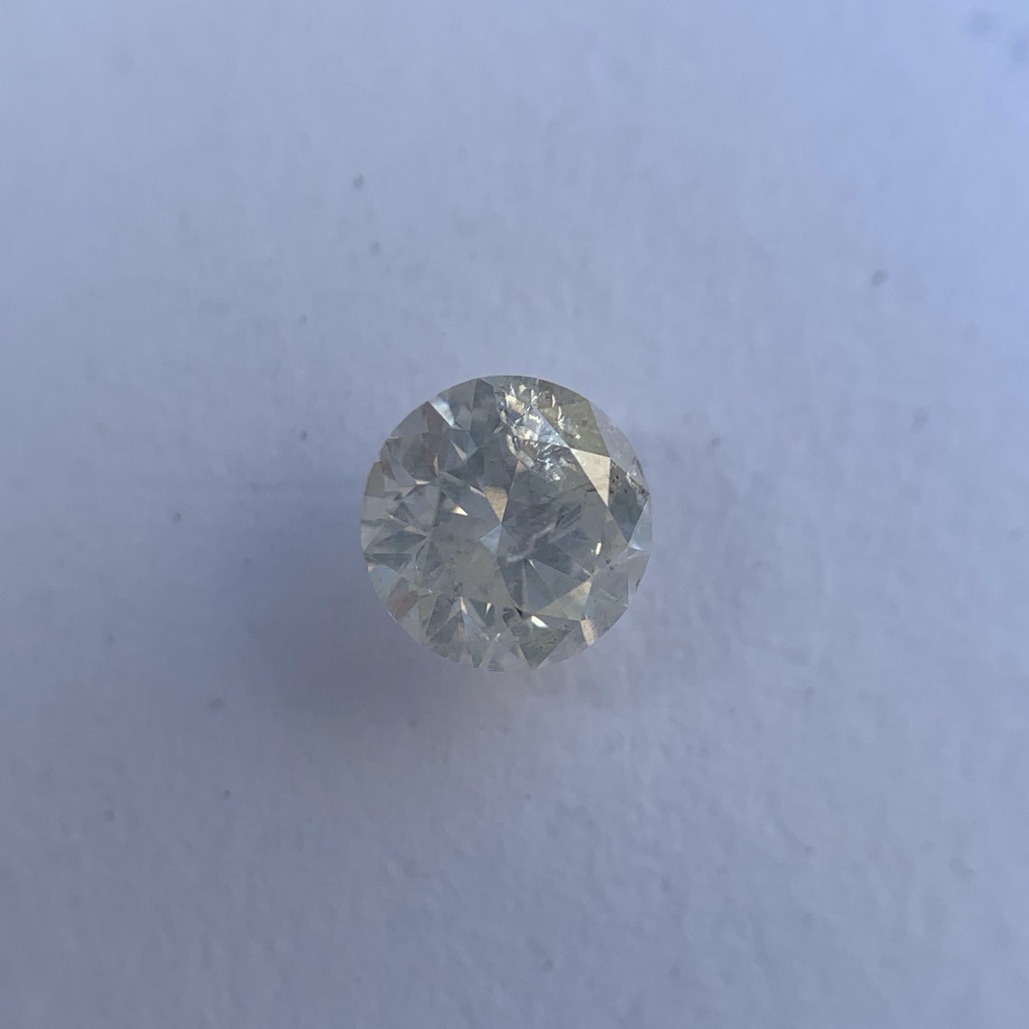 0.35 ct. Real Natural Diamond With J Color Round Shape Good Etsy