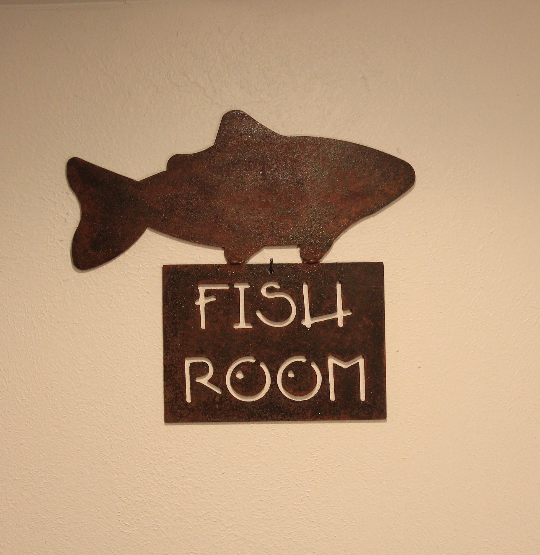 Fish Room Sign