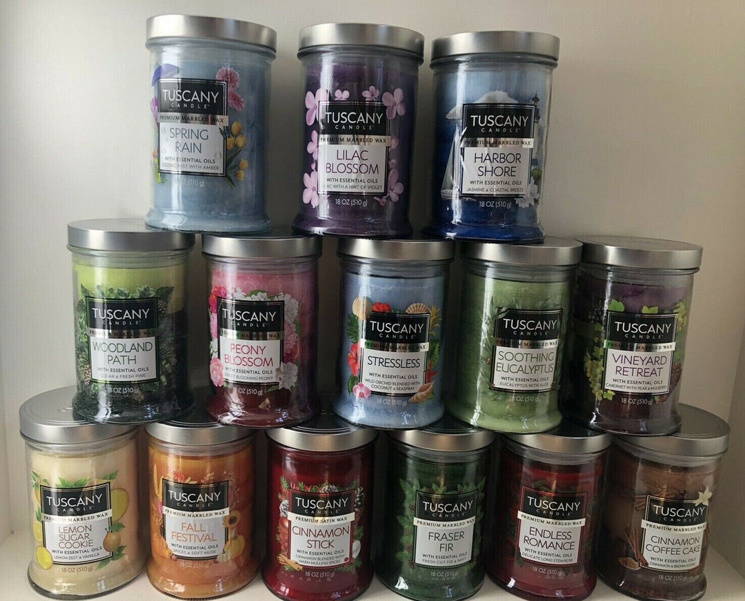 Tuscany Candles 18oz Scented Candles, Pk of 2 Etsy