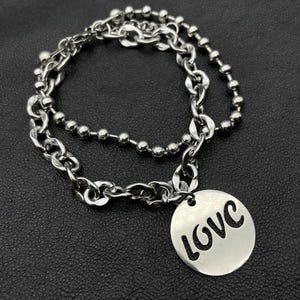 Stainless Steel Love Bracelet