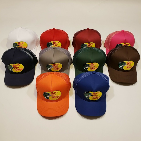 Casquettes Bass Pro en maille