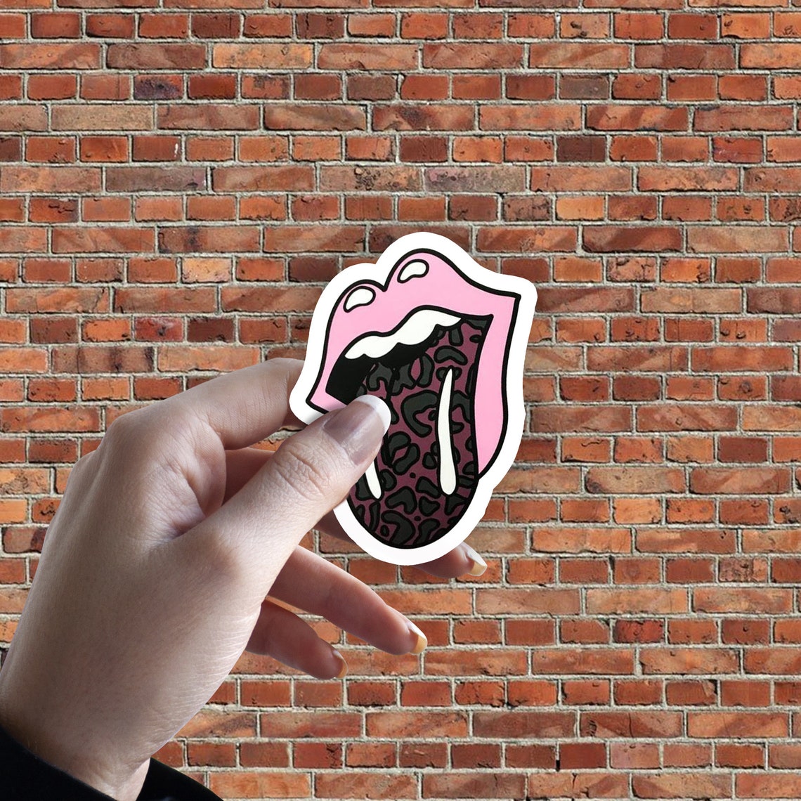 The Rolling Stones sticker rock band logo Sticker Vinyl | Etsy