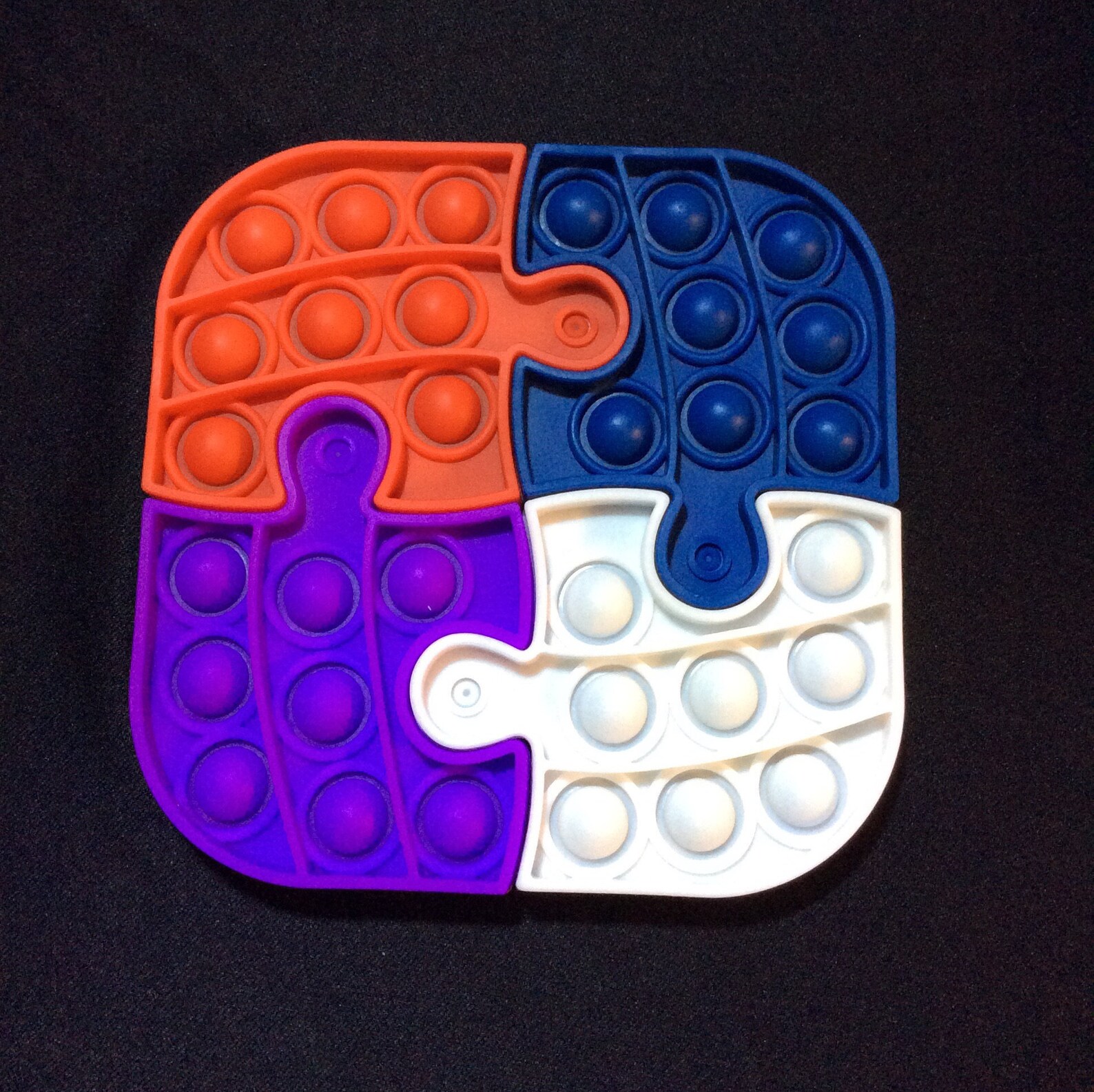 Puzzle Square Bubble Pop It Fidget toyPuzzle game | Etsy