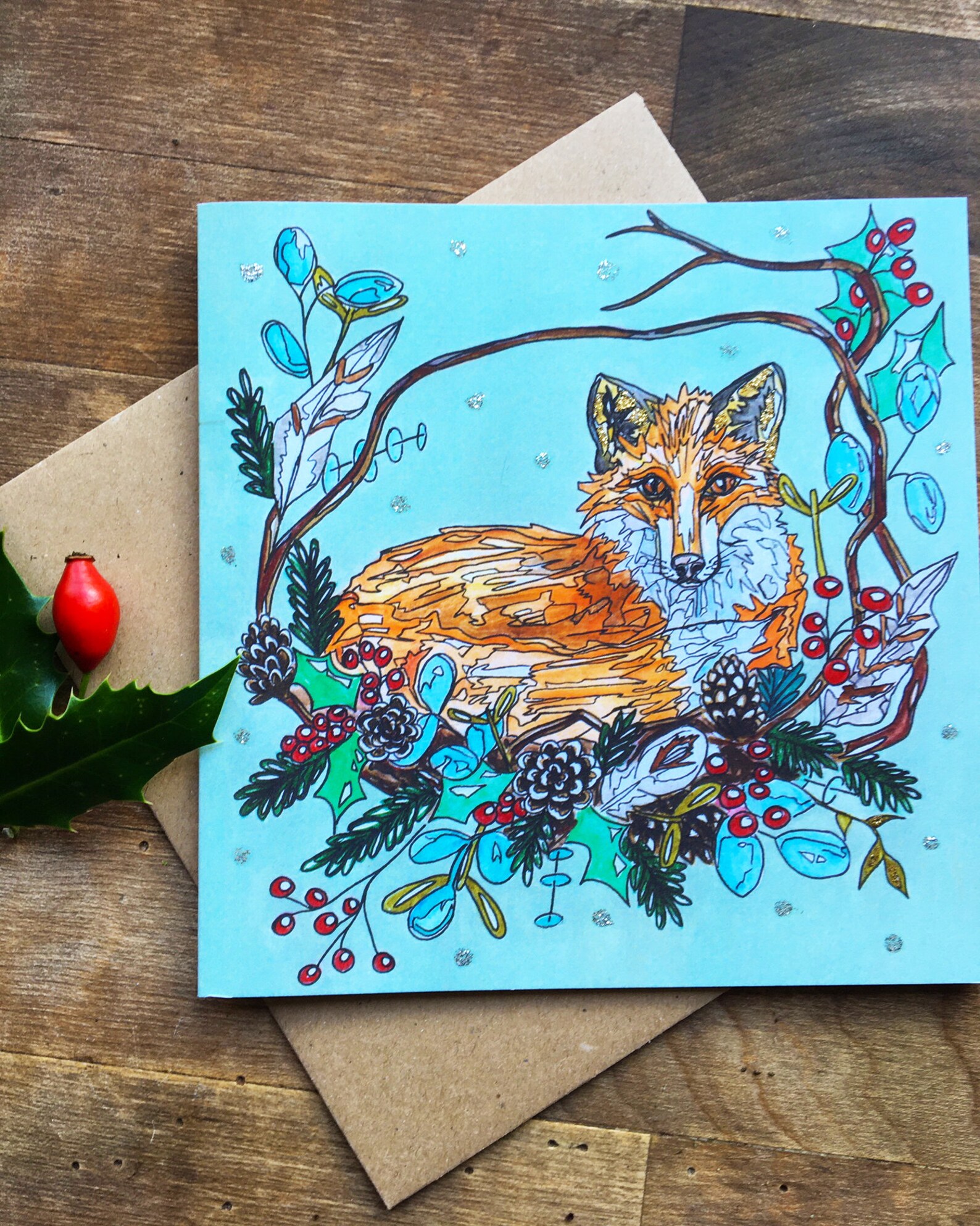 Fox Christmas Cards 