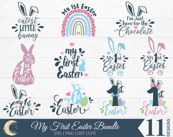 Download 1st Easter Svg Etsy