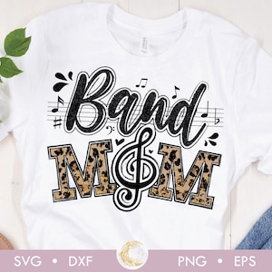 Band Mom png, Band mama png, Mama t-shirt leopard Design, Cheetah Print, Leopard sublimation design, Family shirt png,