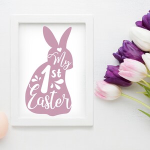 My First Easter Baby Bundle SVG, Baby Cutest Bunny Sublimation Gift ...