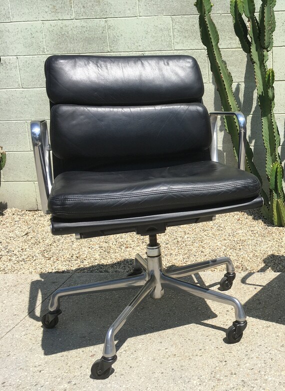 Herman Miller Aluminum Group Chair Ea435 Eames Soft Pad Etsy