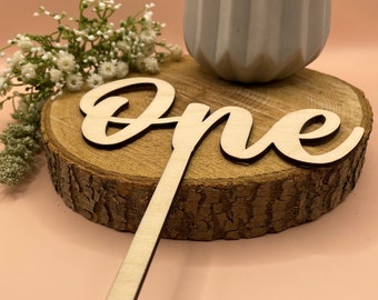 Wooden Wedding Table Numbers / Table Decor / Table Names / Modern Calligraphy /  Table Decorations / Personalised