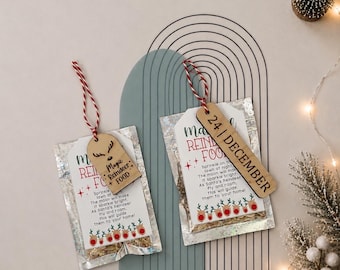 Magic Reindeer Food | Eco-Friendly Christmas Eve Tradition, Wildlife Safe (Glitter Free)