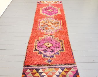 11.5 x 1.7 ft- Vintage Rug Turkish Rug Area Rug Kilim Rug Large Medium Muted Color Rug NO:B270 Persian Runner Rug Oushak Rug