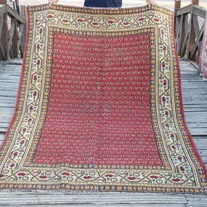 Turkisk matta Handvävd ull Vintagematta Vintage Boho Orientalisk matta (21,5 x 1,7 m) Persisk matta Antik matta Area Matta Golvmatta Orientalisk bild 13