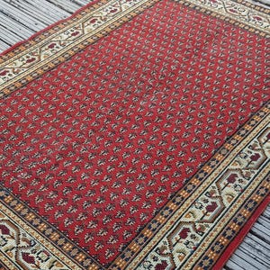 Turkisk matta Handvävd ull Vintagematta Vintage Boho Orientalisk matta (21,5 x 1,7 m) Persisk matta Antik matta Area Matta Golvmatta Orientalisk bild 7