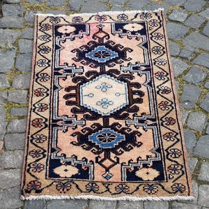 ヴィンテージラグ トルコ マット turkish rug Antique turkish rug