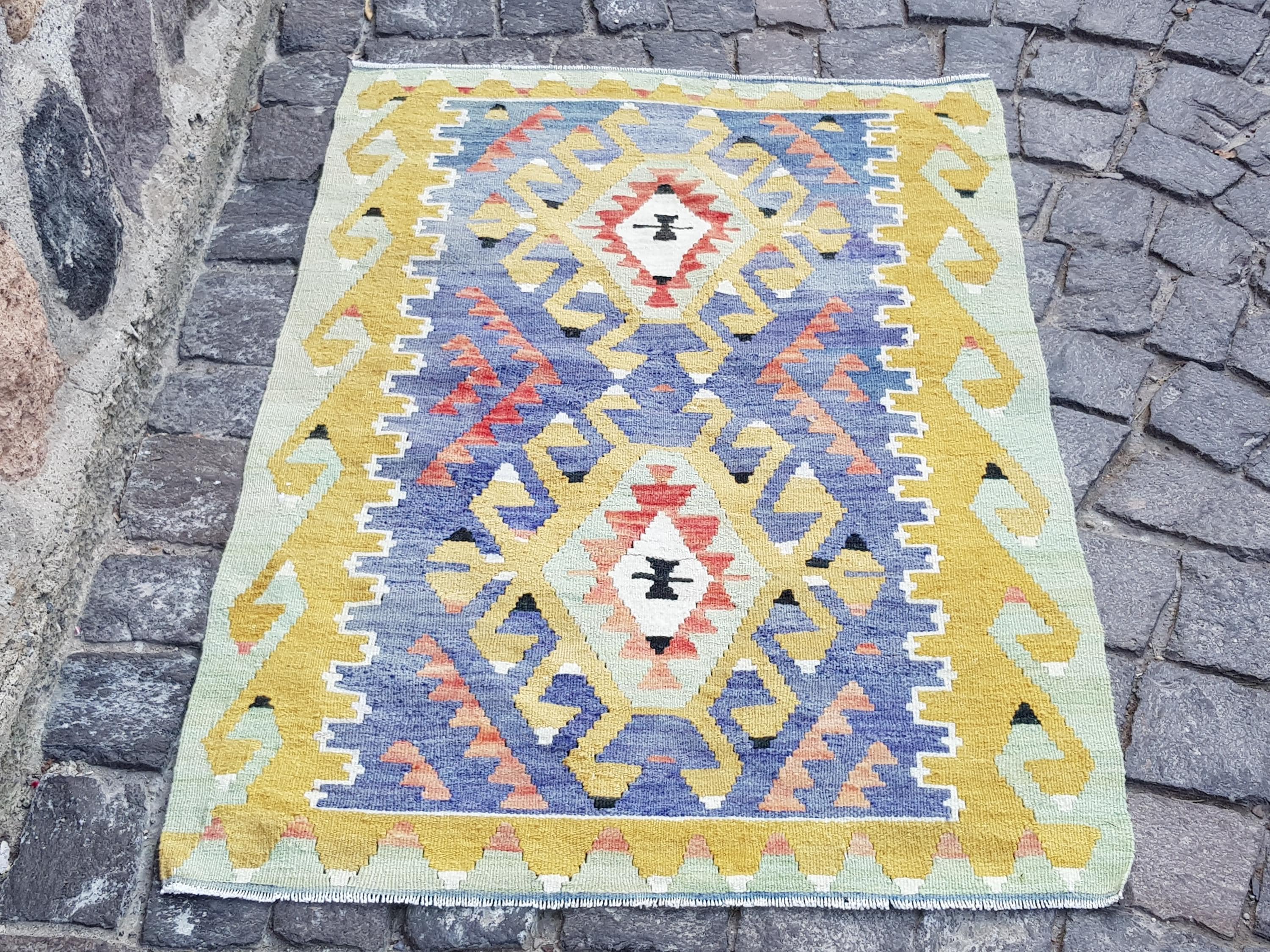 Antique Turkish Rug - Etsy Antique Turkish Rug - Etsy