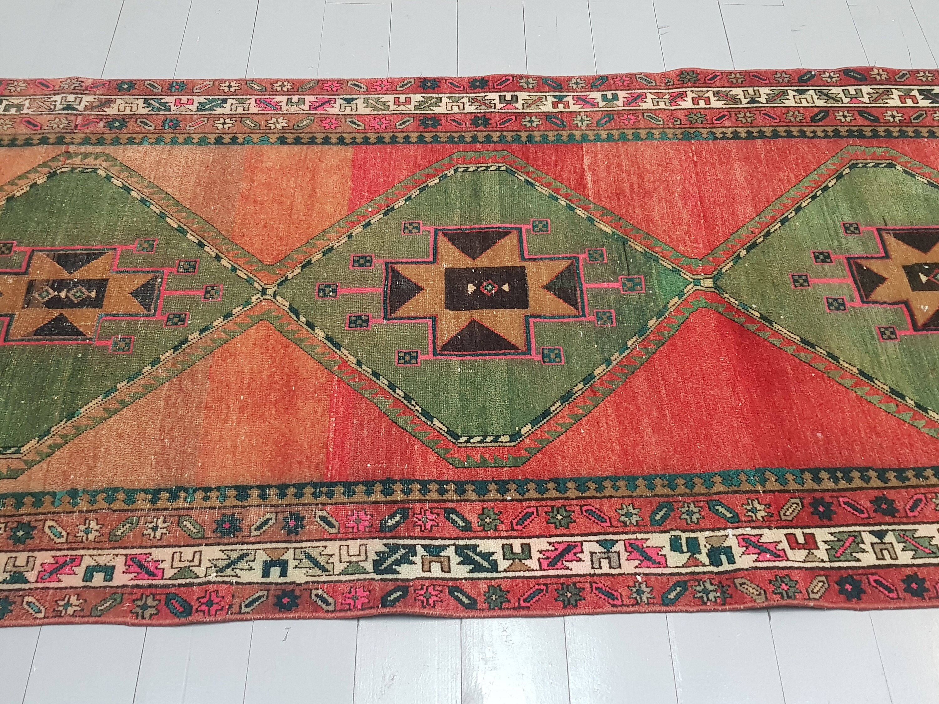 Persian Rug Turkish persian rug Rug 9.1 x3.3 Feet Anatolian Etsy