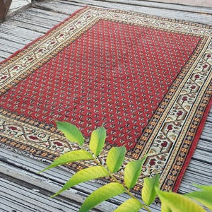 Turkisk matta Handvävd ull Vintagematta Vintage Boho Orientalisk matta (21,5 x 1,7 m) Persisk matta Antik matta Area Matta Golvmatta Orientalisk bild 15