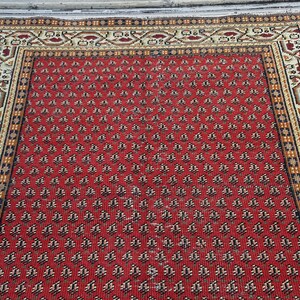 Turkisk matta Handvävd ull Vintagematta Vintage Boho Orientalisk matta (21,5 x 1,7 m) Persisk matta Antik matta Area Matta Golvmatta Orientalisk bild 5